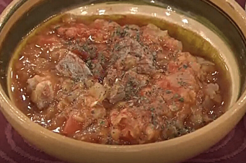 ラム肉とレンズ豆のスープ煮（荻野恭子）