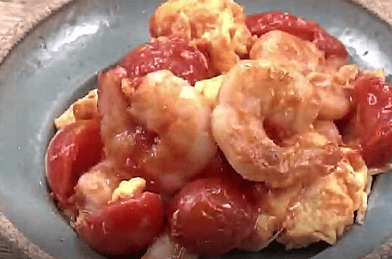 きょうの料理 トマトえびたま ゆーママのラク盛りレシピ カラフルなお弁当おかず Daily Cookbook