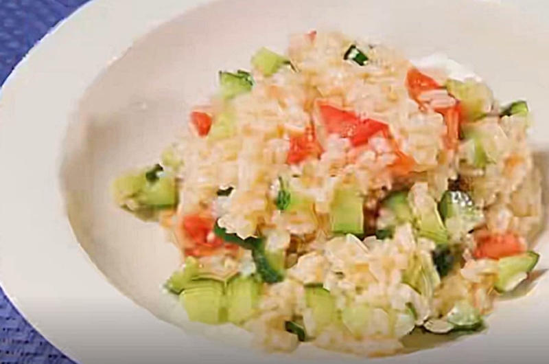 お米のサラダ（夏野菜おすすめレシピ：リュウジ）