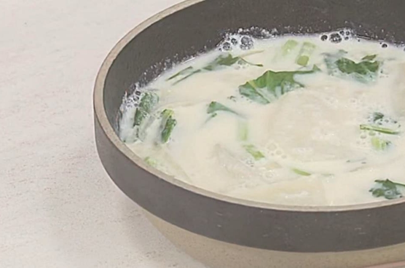 かぶの豆乳スープ（ワタナベマキ）