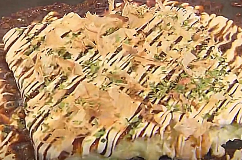 自然薯のトロトロお好み焼き（宮城県都城市「自然薯」レシピ）