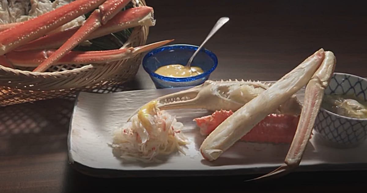 あてなよる 大原千鶴 茹で蟹 焼き蟹 キミだけに 日本海を呑む Daily Cookbook
