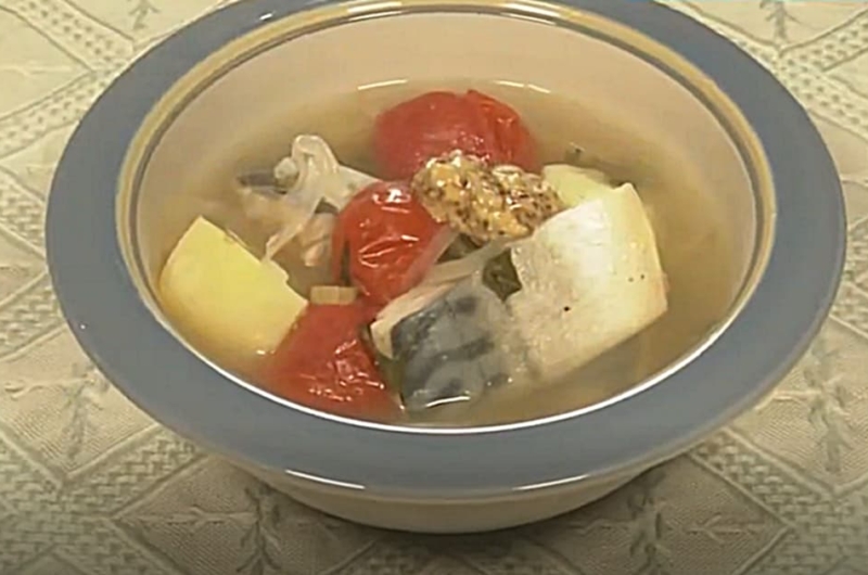 「塩さばとじゃがいものスープ」石澤清美