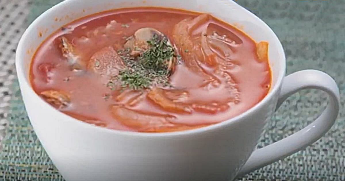 ヒルナンデス 藤井香江 イワシ缶とトマトの漁師風スープ 女性の悩みはすべて スープ で解決する 22年2月3日 Daily Cookbook