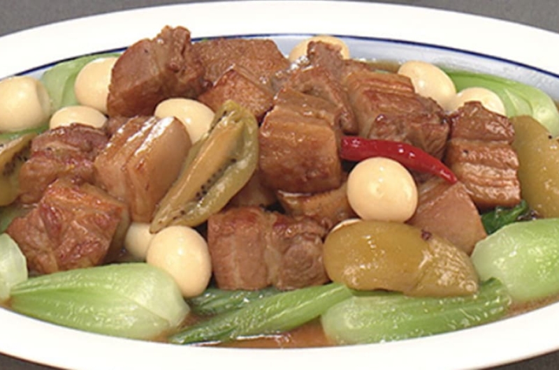 「豚肉とキーウィのさっぱり角煮」田口成子