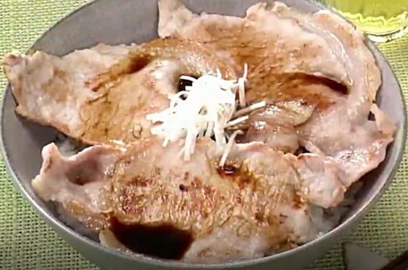 「豚丼」夏梅美智子さんのレシピ