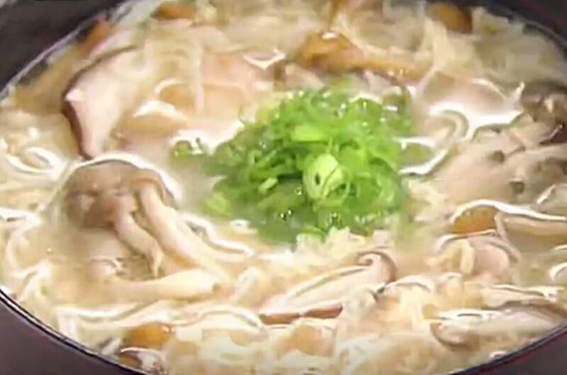 生姜とキノコのにゅうめん