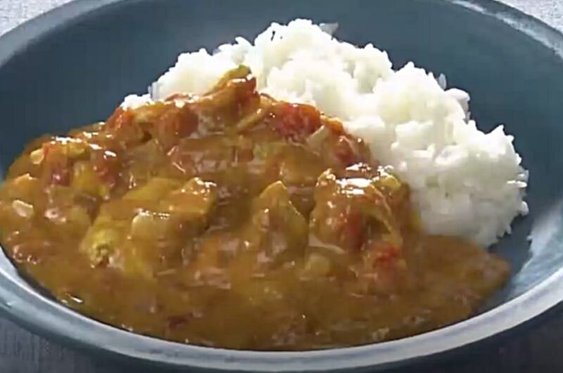 レンジでバターチキンカレー