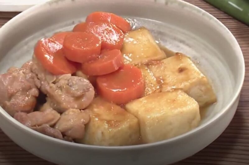 豆腐と鶏肉のうま煮