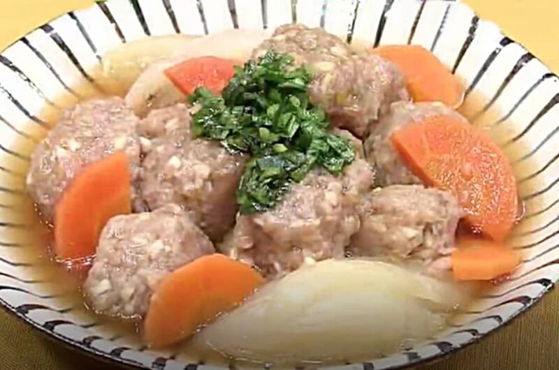納豆肉団子のスープ煮