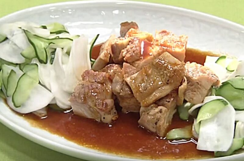 鶏肉のコチュジャン酢