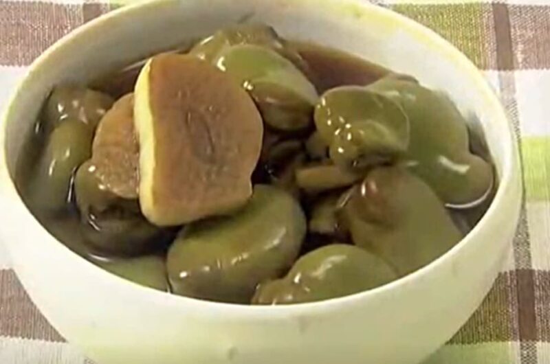 空豆のにんにくしょうゆ漬け