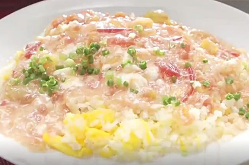 トマトたっぷりあんかけ炒飯
